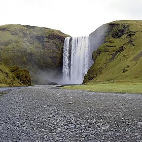 Skógafoss waterfall - big-ashb
