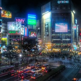 Shibuya Night (HDR) - Guwashi999
