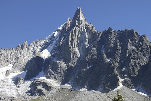 Aiguille du Dru,  Mont Blanc massif, French Alps