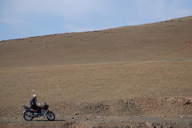 Estepa en Mongolia