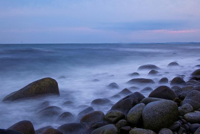 Evening by the sea
