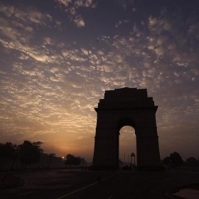 Sunrise at Indiagate - Koshyk