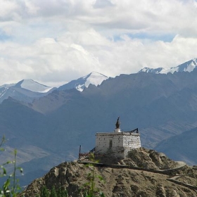 India - Ladakh - Leh - 012 - lonely gompa south of Leh - mckaysavage India - Ladakh - Leh - 012 - lonely gompa south of Leh - mckaysavage