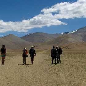 India - Ladakh - Trekking - 038 - road of sorts through the valley - mckaysavage