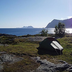 Camping at Å in the Lofoten Islands, Norway - stevecadman