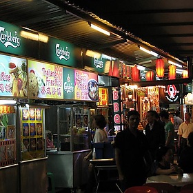 Malaysia - 098 - Penang - dinner at the food courts - mckaysavage