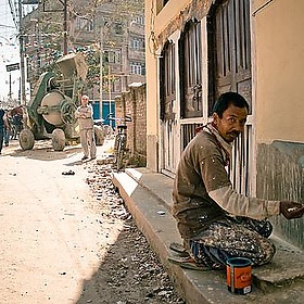 nepal_kathmandu_painter_IMG_9604 - Stas Kulesh