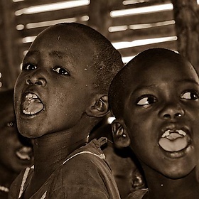Maasai School Children - wwarby