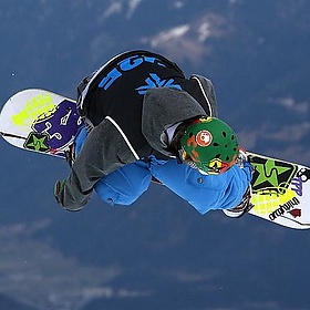 Snowboard Halfpipe Finals at The Brits 2010 in Laax, Switzerland - bobaliciouslondon