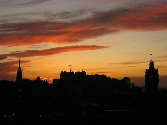 Edinburgh - Calton Hill - sunset