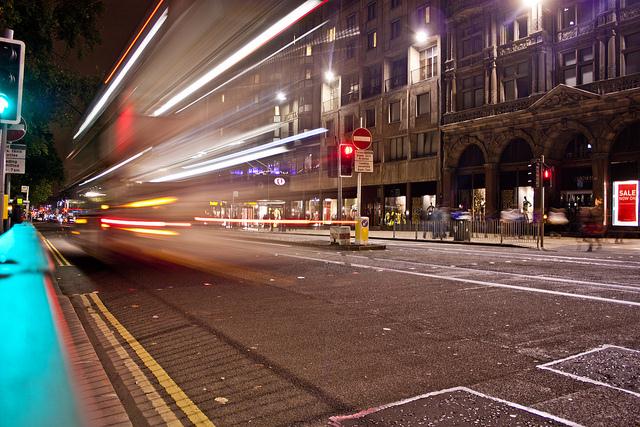 Night on Princes Street