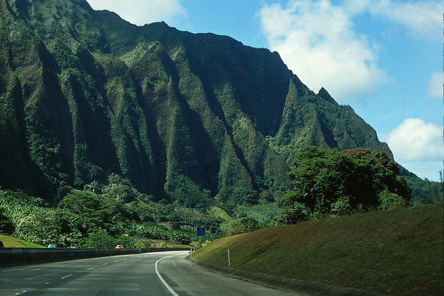 Windward Ko'olau range