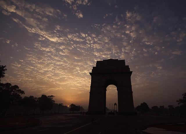 Sunrise at Indiagate