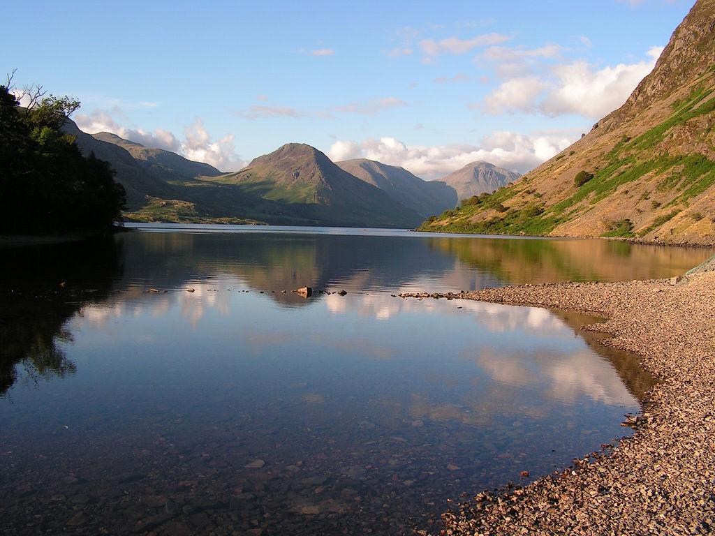 Wast Water in the evening