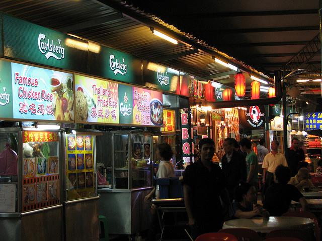 Malaysia - 098 - Penang - dinner at the food courts