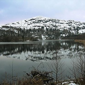Lake and Mountain - icelight